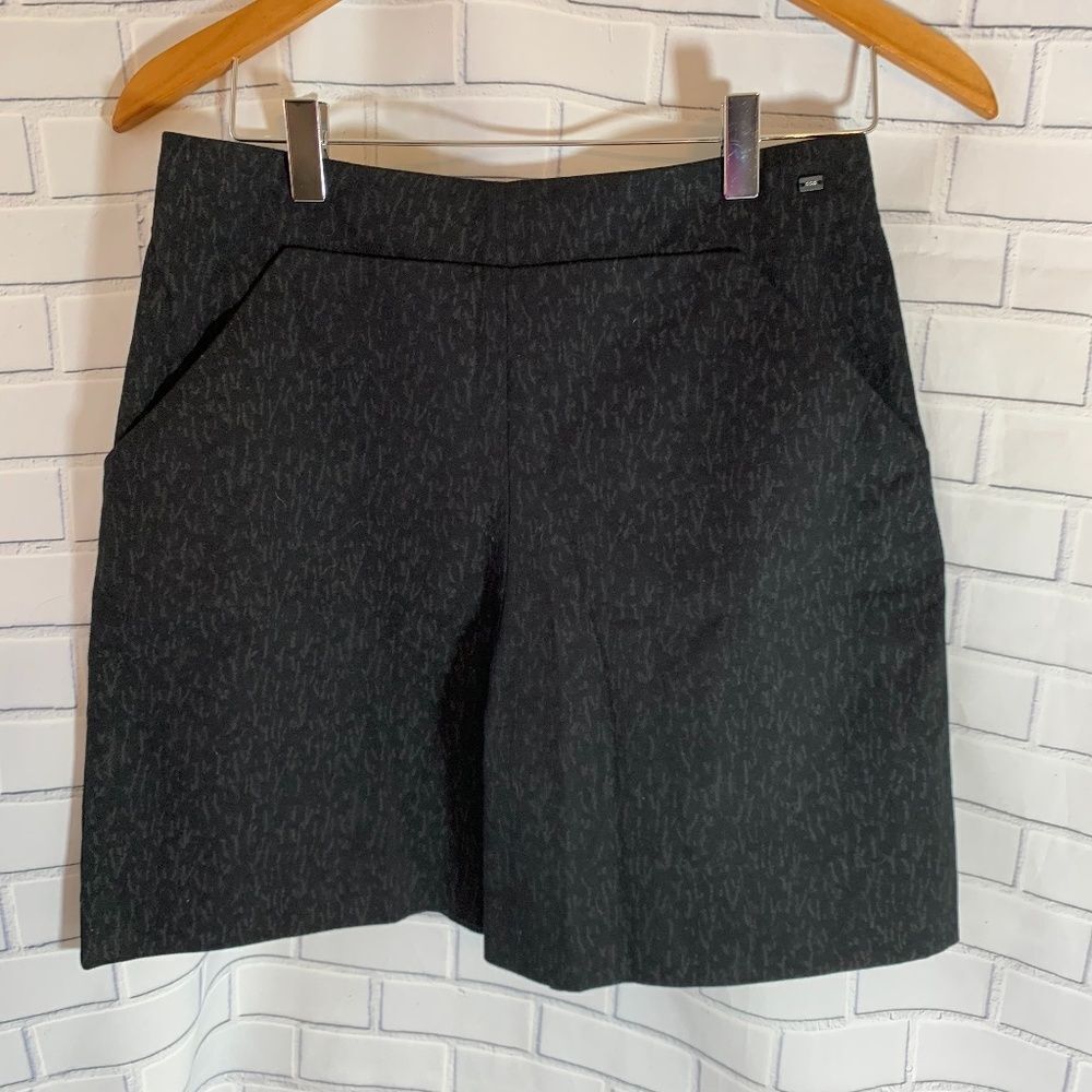 Cop. Copine Oxford Flat Front Shorts‎ Sz 36 Fr.